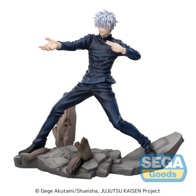 JUJUTSU KAISEN Hidden Inventory/Premature Death -Satoru Gojo Fierce Battle Luminasta Sega PVC Figure 18 cm