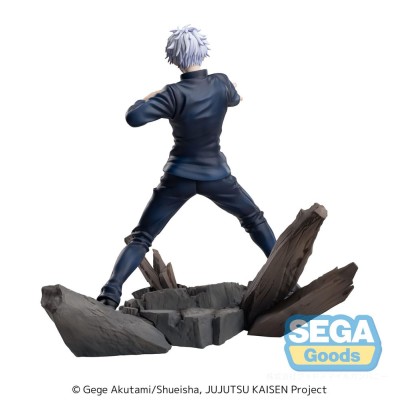 JUJUTSU KAISEN Hidden Inventory/Premature Death -Satoru Gojo Fierce Battle Luminasta Sega PVC Figure 18 cm