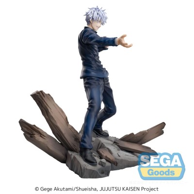 JUJUTSU KAISEN Hidden Inventory/Premature Death -Satoru Gojo Fierce Battle Luminasta Sega PVC Figure 18 cm