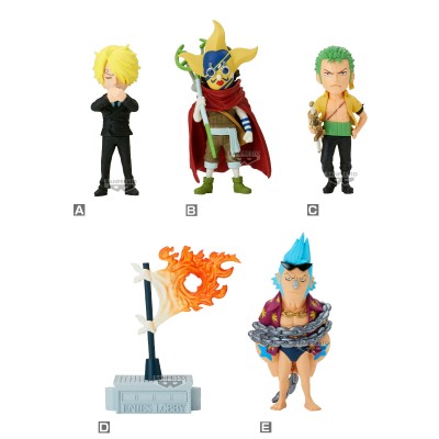 ONE PIECE - Enies Lobby 2 World Collectable Figure Complete Pack 7 cm