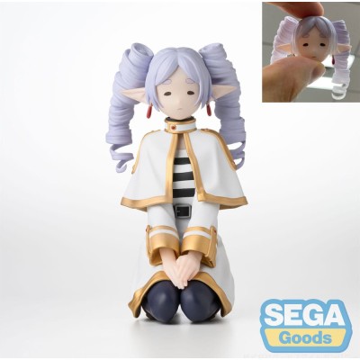 FRIEREN - Frieren I have ringlets now Clear Ver. heo Exclusive PM Perching Sega PVC Figure 10 cm