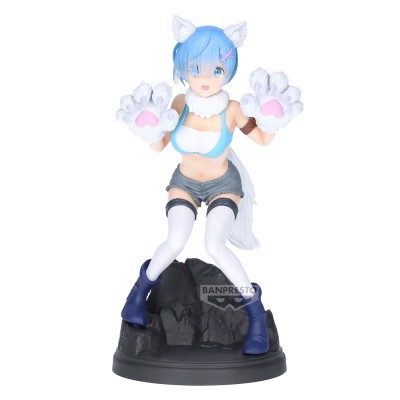 RE: ZERO - Rem Another color ver. Monster motions Espresto est Banpresto PVC Figure 18 cm