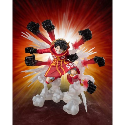 ONE PIECE - Monkey D. Luffy Gum Gum Hawk Gatling Figuarts Zero Extra Battle Bandai PVC Figure 19 cm