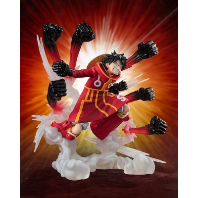 ONE PIECE - Monkey D. Luffy Gum Gum Hawk Gatling Figuarts Zero Extra Battle Bandai PVC Figure 19 cm