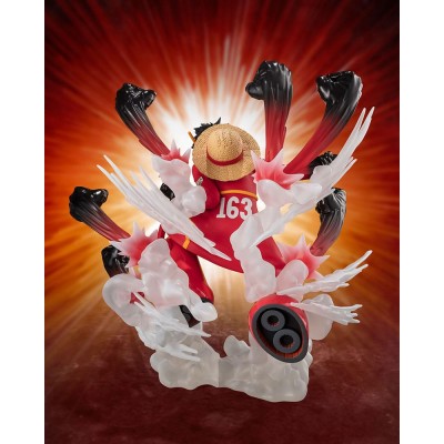 ONE PIECE - Monkey D. Luffy Gum Gum Hawk Gatling Figuarts Zero Extra Battle Bandai PVC Figure 19 cm