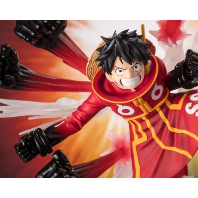 ONE PIECE - Monkey D. Luffy Gum Gum Hawk Gatling Figuarts Zero Extra Battle Bandai PVC Figure 19 cm