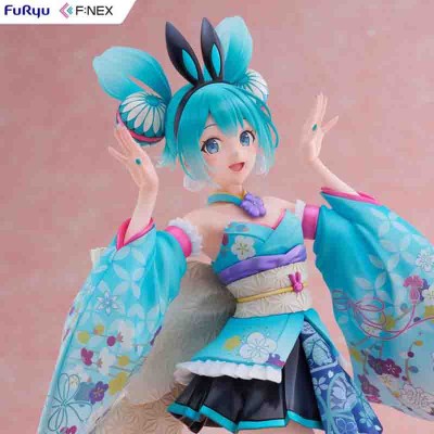 HATSUNE MIKU - Hatsune Miku Wa-bunny F:NEX 1/7 Furyu PVC Figure 27 cm