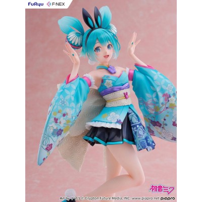 HATSUNE MIKU - Hatsune Miku Wa-bunny F:NEX 1/7 Furyu PVC Figure 27 cm