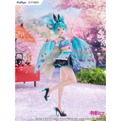 HATSUNE MIKU - Hatsune Miku Wa-bunny F:NEX 1/7 Furyu PVC Figure 27 cm