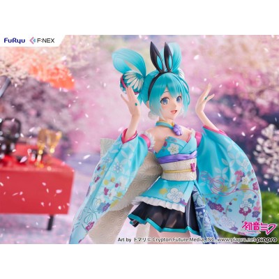 HATSUNE MIKU - Hatsune Miku Wa-bunny F:NEX 1/7 Furyu PVC Figure 27 cm