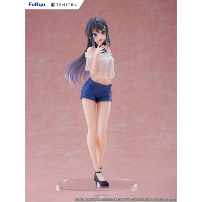 RASCAL DOES NOT DREAM OF A BUNNY GIRL SENPAI - Mai Sakurajima Tenitol Furyu PVC Figure 31 cm