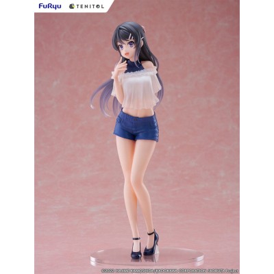 RASCAL DOES NOT DREAM OF A BUNNY GIRL SENPAI - Mai Sakurajima Tenitol Furyu PVC Figure 31 cm