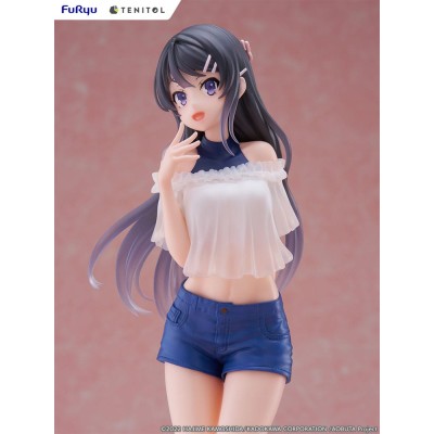 RASCAL DOES NOT DREAM OF A BUNNY GIRL SENPAI - Mai Sakurajima Tenitol Furyu PVC Figure 31 cm