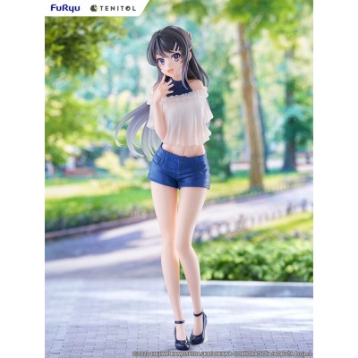 RASCAL DOES NOT DREAM OF A BUNNY GIRL SENPAI - Mai Sakurajima Tenitol Furyu PVC Figure 31 cm