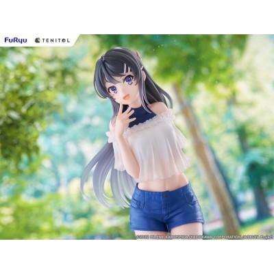 RASCAL DOES NOT DREAM OF A BUNNY GIRL SENPAI - Mai Sakurajima Tenitol Furyu PVC Figure 31 cm