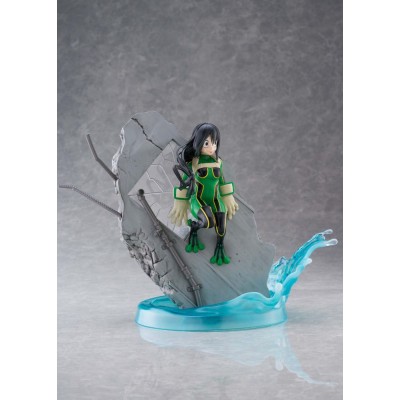 MY HERO ACADEMIA - Tsuyu Asui Dressta Taito PVC Figure 22 cm