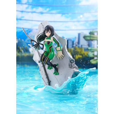 MY HERO ACADEMIA - Tsuyu Asui Dressta Taito PVC Figure 22 cm