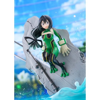 MY HERO ACADEMIA - Tsuyu Asui Dressta Taito PVC Figure 22 cm