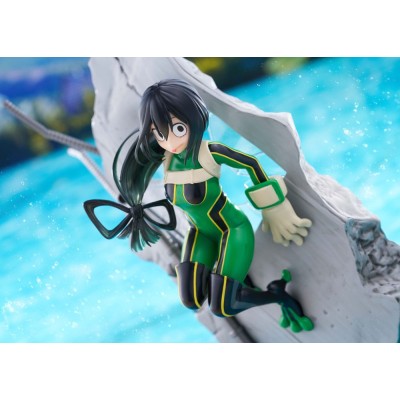 MY HERO ACADEMIA - Tsuyu Asui Dressta Taito PVC Figure 22 cm