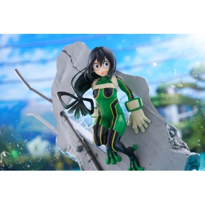 MY HERO ACADEMIA - Tsuyu Asui Dressta Taito PVC Figure 22 cm