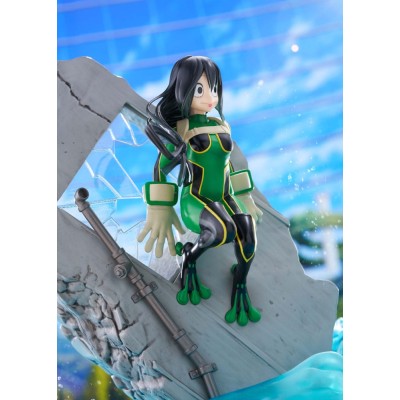 MY HERO ACADEMIA - Tsuyu Asui Dressta Taito PVC Figure 22 cm