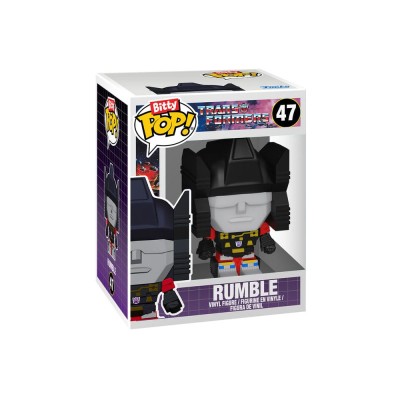 TRANSFORMERS - Soundwave with Rumble Bitty Pop 2,5 cm