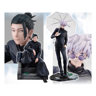 JUJUTSU KAISEN - Suguru Geto & Satoru Gojo Kosen Ver. (with gift) Megahouse PVC Figure 29 cm