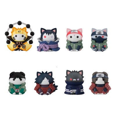 NARUTO - Nyaruto! Last Battle Ver. Set Mega Cat Project Trading Figure 3 cm