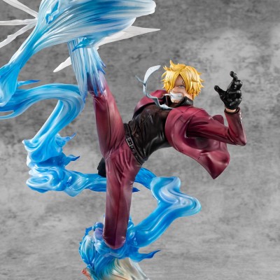 ONE PIECE - Sanji Portrait of Pirates K-MAXIMUM Megahouse PVC Figure 30 cm