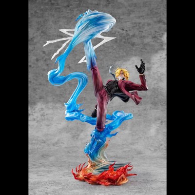 ONE PIECE - Sanji Portrait of Pirates K-MAXIMUM Megahouse PVC Figure 30 cm