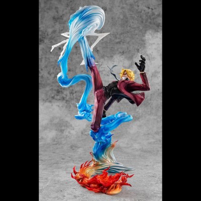 ONE PIECE - Sanji Portrait of Pirates K-MAXIMUM Megahouse PVC Figure 30 cm