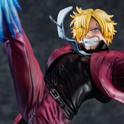 ONE PIECE - Sanji Portrait of Pirates K-MAXIMUM Megahouse PVC Figure 30 cm