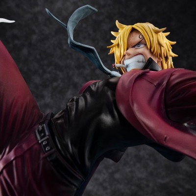 ONE PIECE - Sanji Portrait of Pirates K-MAXIMUM Megahouse PVC Figure 30 cm