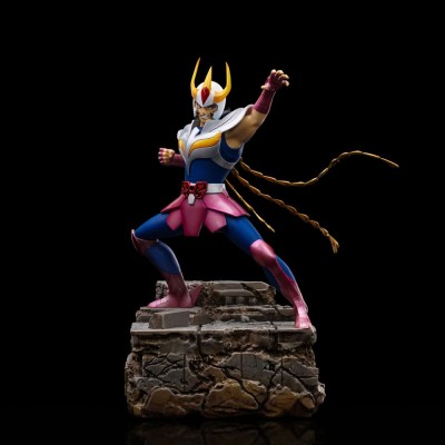 SAINT SEIYA - Phoenix Ikki Art Scale Statue 1/10 Iron Studios Figure 23 cm