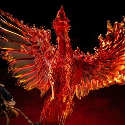 SAINT SEIYA - Phoenix Ikki Deluxe Art Scale Statue 1/10 Iron Studios Figure 41 cm