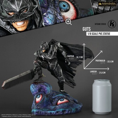 BERSERK - Guts (Berserker Armor) Akihabara Legend 1/8 Kitsune Statue PVC Figure 26 cm