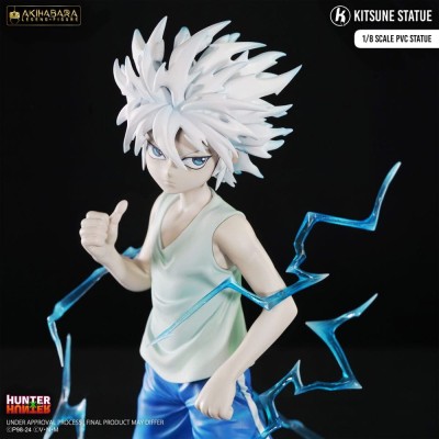 HUNTER X HUNTER - Kirua (God Speed Mode) Akihabara Legend 1/8 Kitsune Statue PVC Figure 21 cm