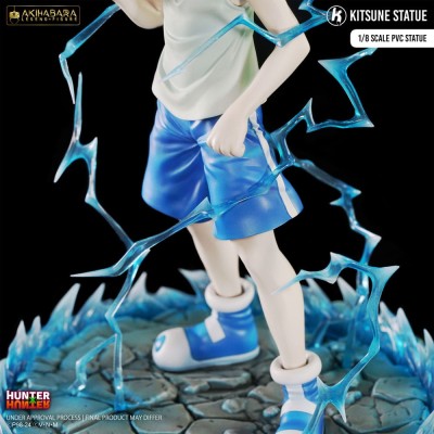 HUNTER X HUNTER - Kirua (God Speed Mode) Akihabara Legend 1/8 Kitsune Statue PVC Figure 21 cm