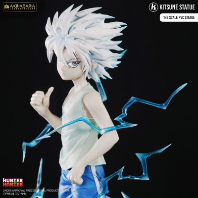 HUNTER X HUNTER - Kirua (God Speed Mode) Akihabara Legend 1/8 Kitsune Statue PVC Figure 21 cm