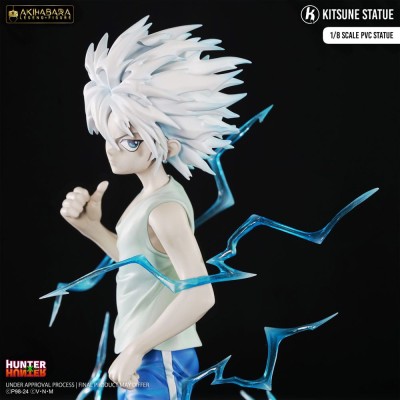 HUNTER X HUNTER - Kirua (God Speed Mode) Akihabara Legend 1/8 Kitsune Statue PVC Figure 21 cm