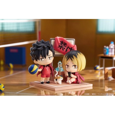 HAIKYU!! - Tetsuro Kuroo & Kenma Kozume Qset Mini-Figure 2-Pack 9 cm