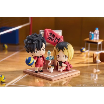 HAIKYU!! - Tetsuro Kuroo & Kenma Kozume Qset Mini-Figure 2-Pack 9 cm