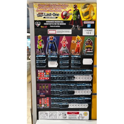 DRAGON BALL Ichiban kuji - Crash! Battle for the universe (1 TICKET)