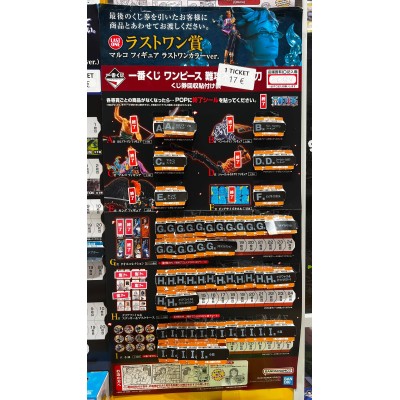 ONE PIECE Ichiban kuji - Best of the buddy (1 TICKET)