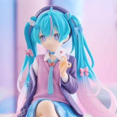 HATSUNE MIKU - Love Blazer Navy Color Ver. Noodle Stopper Furyu PVC Figure 14 cm