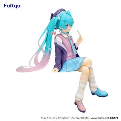 HATSUNE MIKU - Love Blazer Navy Color Ver. Noodle Stopper Furyu PVC Figure 14 cm