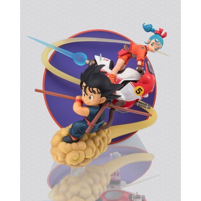 DRAGON BALL - Son Goku & Bulma Figuarts ZERO Bandai PVC Figure 18 cm