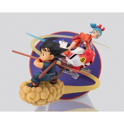 DRAGON BALL - Son Goku & Bulma Figuarts ZERO Bandai PVC Figure 18 cm