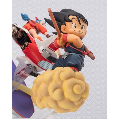 DRAGON BALL - Son Goku & Bulma Figuarts ZERO Bandai PVC Figure 18 cm