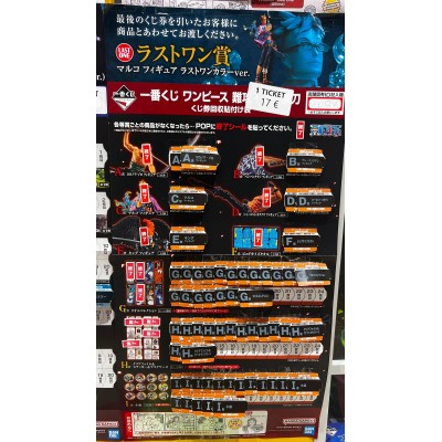 ONE PIECE Ichiban kuji - Best of the buddy (1 TICKET)